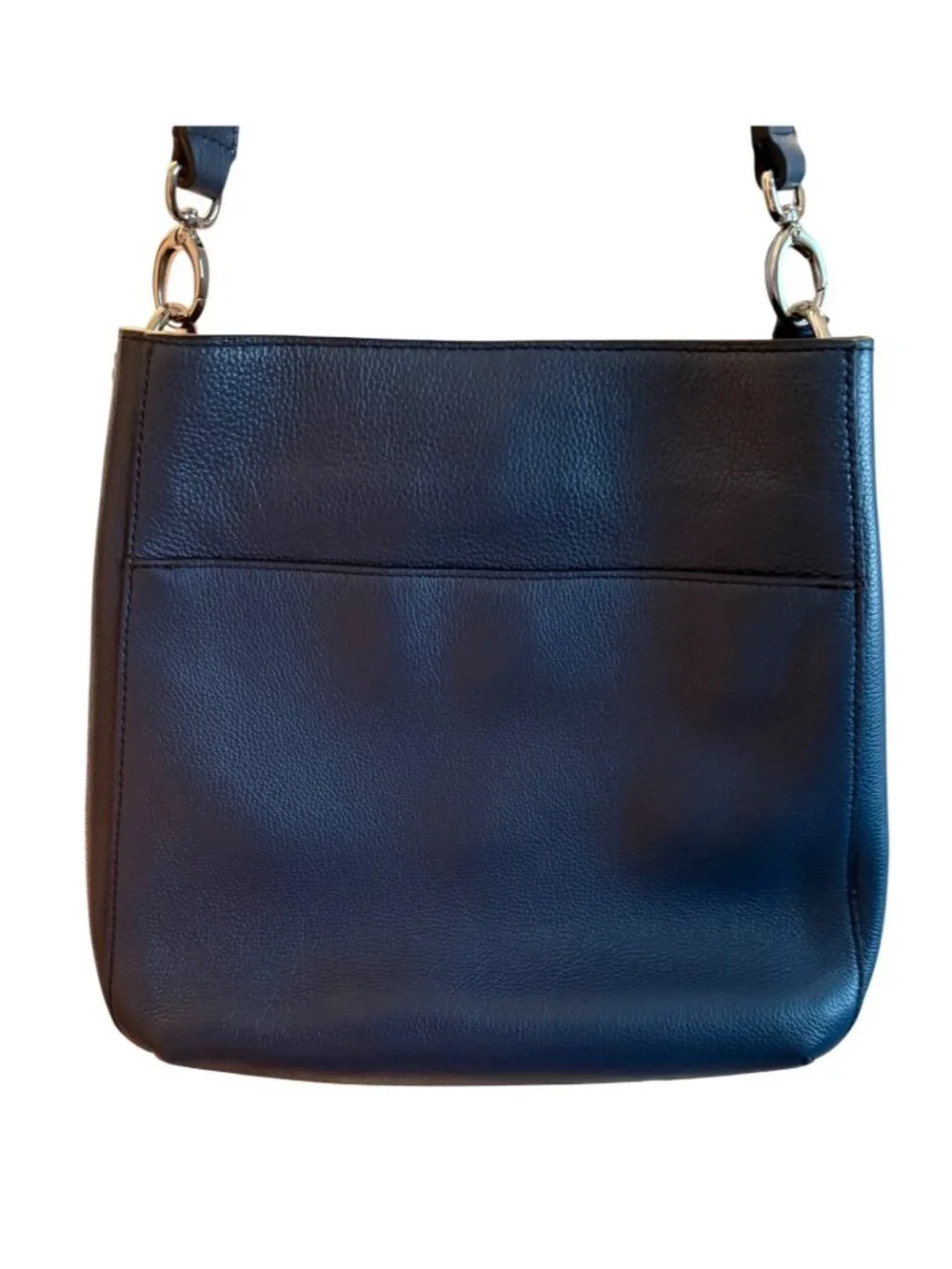 Navy Blue Brighton Georgia Convertible Hobo Bag Purse Tote